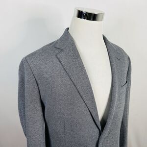 Bonobos 42R Standard Fit Sport Coat Fortex Cotton Gray Two Button Double Vented